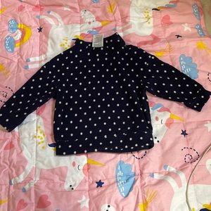 Uniqlo Navy Blue Fleece Shirt